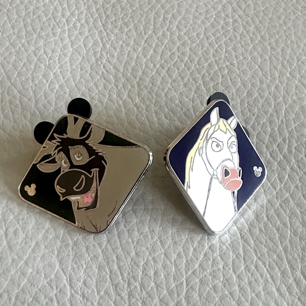Official Disney Sven and Maximus Trading Pins